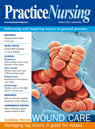 Image of Practice Nursing Magazine